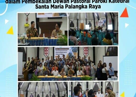 Kepala BNNP Kalteng Menjadi Narasumber Dalam Pembekalan Dewan Pastoral Paroki Katedral Santa Maria Palangka Raya