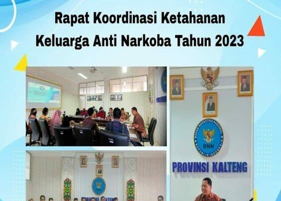 Rapat Koordinasi Ketahanan Keluarga Anti Narkoba Tahun 2023