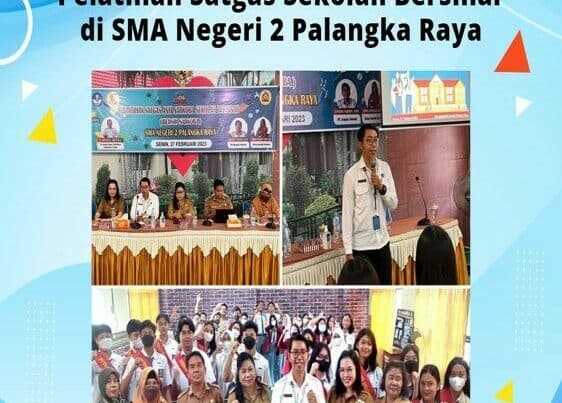 Pelatihan Satgas Sekolah Bersinar (Bersih Narkoba) di SMAN-2 Palangka Raya