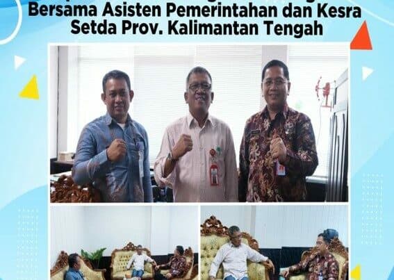 Kepala BNNP Kalteng Jalin Sinergitas Bersama Asisten Pemerintahan Dan Kesra Setda Prov. Kalimantan Tengah Kepala BNNP Kalteng Jalin Sinergitas Bersama Asisten Pemerintahan Dan Kesra Setda Prov. Kalimantan Tengah