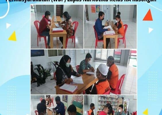 Kegiatan Skrining dan Asesmen Awal Warga Binaan Permasyarakatan (WBP) Lapas Narkotika Kelas IIa Kasongan Kegiatan Skrining dan Asesmen Awal Warga Binaan Permasyarakatan (WBP) Lapas Narkotika Kelas IIa Kasongan