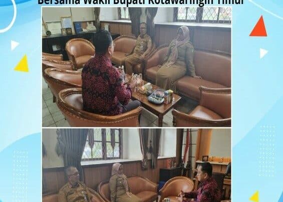 Kepala BNNP Kalteng Audiensi Bersama Wakil Bupati Kotawaringin Timur