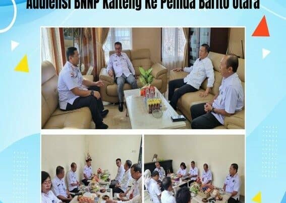 Audiensi BNNP Kalteng ke Pemda Barito Utara Audiensi BNNP Kalteng ke Pemda Barito Utara