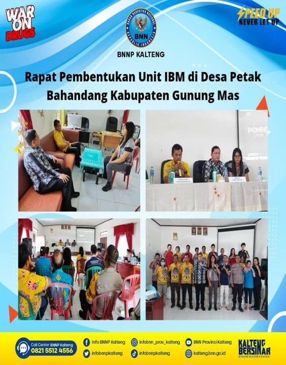 Rapat Pembentukan Unit IBM di Desa Petak Bahandang Kabupaten Gunung Mas Rapat Pembentukan Unit IBM di Desa Petak Bahandang Kabupaten Gunung Mas