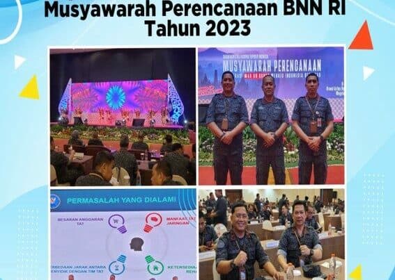 Kepala BNNP Kalteng Menghadiri Musyawarah Perencanaan Bnn RI Tahun 2023