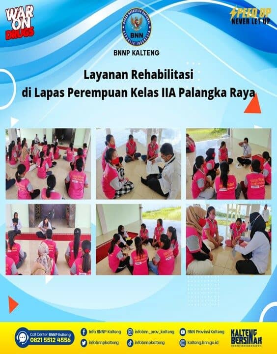 Layanan Rehabilitasi di Lapas Perempuan Kelas IIa Palangka Raya Layanan Rehabilitasi di Lapas Perempuan Kelas IIa Palangka Raya