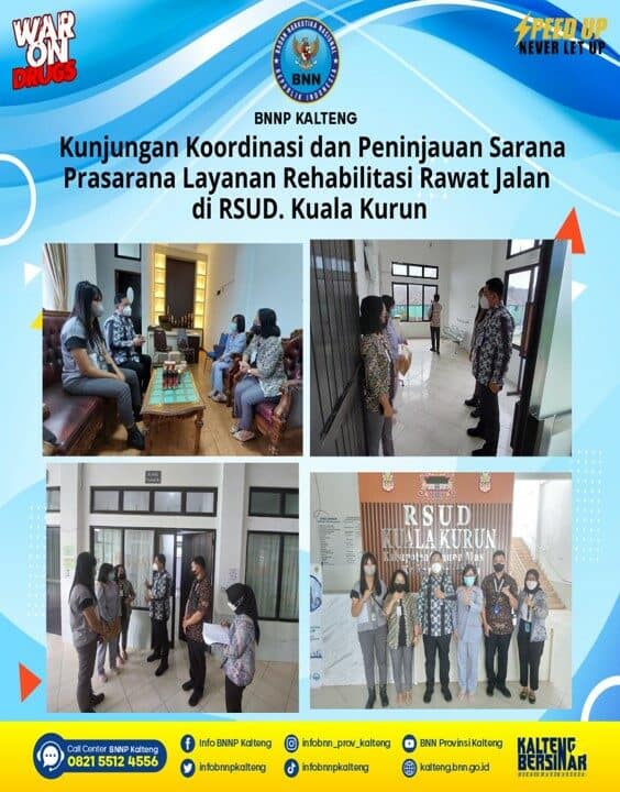 Kunjungan Koordinasi dan Peninjauan Sarana Prasarana Layanan Rehabilitasi Rawat Jalan di Rsud. Kuala Kurun Kunjungan Koordinasi dan Peninjauan Sarana Prasarana Layanan Rehabilitasi Rawat Jalan di Rsud. Kuala Kurun