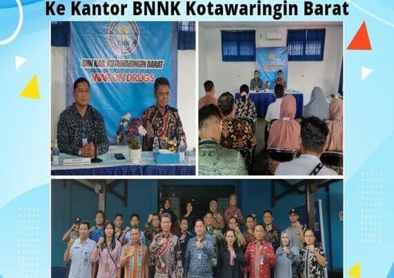 Kunjungan Kerja Kepala BNNP Kalteng Ke Kantor BNNK Kotawaringin Barat