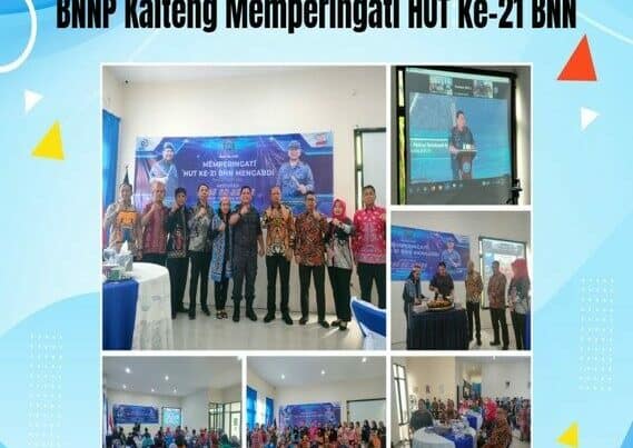 BNNP Kalteng Memperingati HUT Ke- 21 BNN