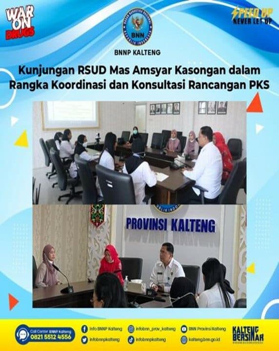 Kunjungan RSUD Mas Amsyar Kasongan dalam Rangka Koordinasi dan Konsultasi Rancangan PKS Kunjungan RSUD Mas Amsyar Kasongan dalam Rangka Koordinasi dan Konsultasi Rancangan PKS