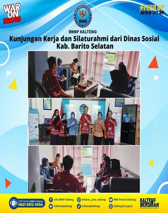 Kunjungan Kerja dan Silaturahmi dari Dinas Sosial Kabupaten Barito Selatan Kunjungan Kerja dan Silaturahmi dari Dinas Sosial Kabupaten Barito Selatan