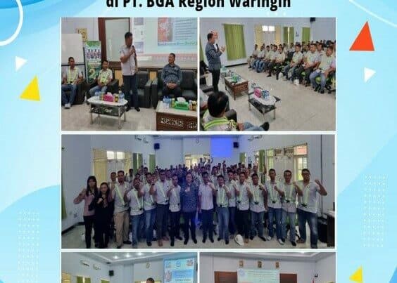 Kepala BNNP Kalteng Sosialisasi Bahaya Narkoba di PT. BGA Region Waringin