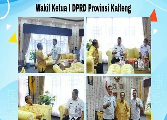 Kepala BNNP Kalteng Melakukan Audiensi dengan Wakil Ketua I DPRD Provinsi Kalteng