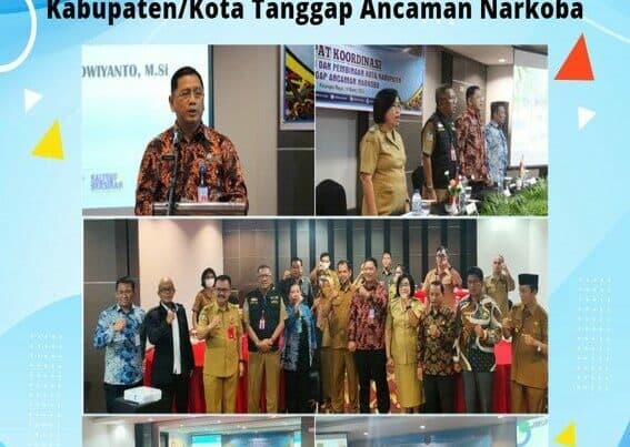 Rapat Koordinasi Pengembangan dan Pembinaan Kabupaten/Kota Tanggap Ancaman Narkoba