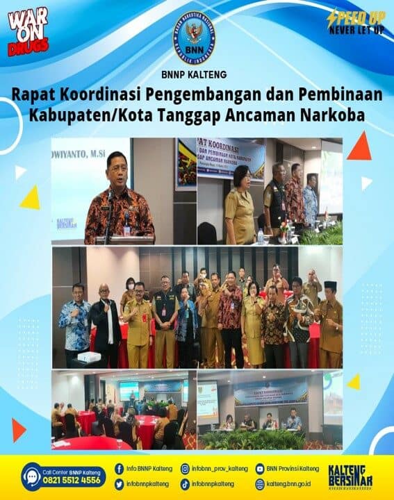 Rapat Koordinasi Pengembangan dan Pembinaan Kabupaten/Kota Tanggap Ancaman Narkoba Rapat Koordinasi Pengembangan dan Pembinaan Kabupaten/Kota Tanggap Ancaman Narkoba
