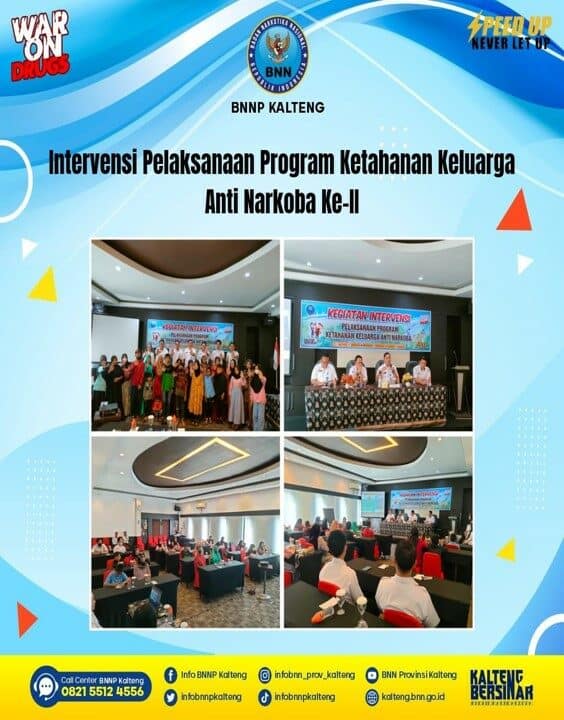 Intervensi Pelaksanaan Program Ketahanan Keluarga Anti Narkoba Ke-II Intervensi Pelaksanaan Program Ketahanan Keluarga Anti Narkoba Ke-II