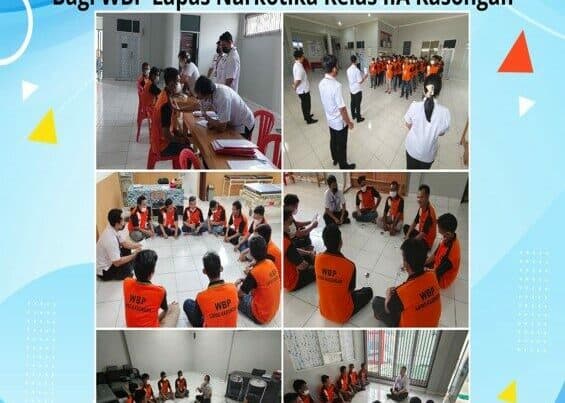 Kegiatan Terapi Kelompok & Pemeriksaan Kesehatan Bagi Warga Binaan Permasyarakatan (WBP) Lapas Narkotika Kelas IIa Kasongan
