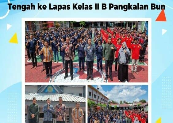 Kunjungan Kerja Kepala BNNP Kalimantan Tengah Ke Lapas Kelas II B Pangkalan Bun