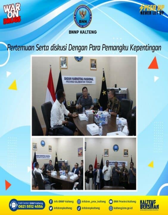 Pertemuan serta diskusi dengan para pemangku kepentingan Pertemuan serta diskusi dengan para pemangku kepentingan