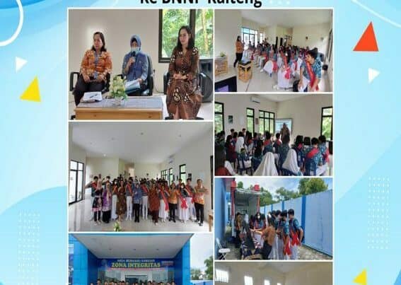 Kunjungan Sekolah Bersinar SMAN 2 Palangka Raya ke BNNP Kalimantan Tengah