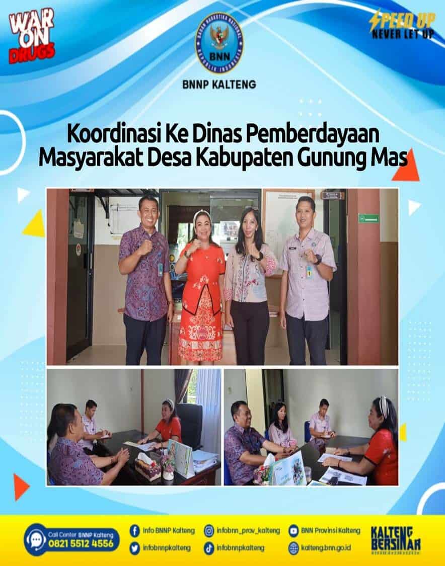 Kegiatan Koordinasi Ke Kantor Dinas Pemberdayan Masyarakat Desa Kabupaten Gunung Mas Kegiatan Koordinasi Ke Kantor Dinas Pemberdayan Masyarakat Desa Kabupaten Gunung Mas