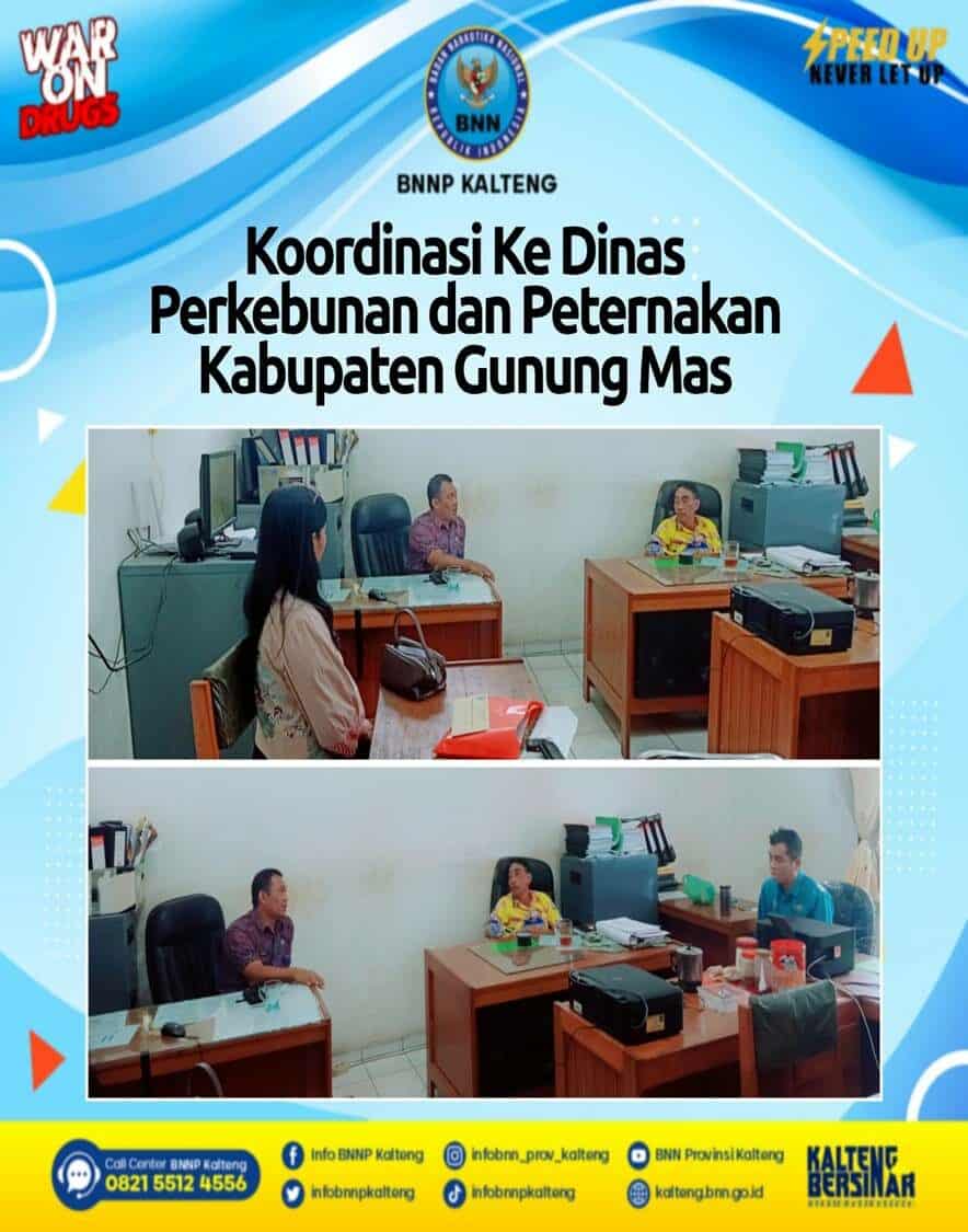 Kegiatan Koordinasi Ke Kantor Dinas Perkebunan Dan Peternakan Kabupaten Gunung Mas Kegiatan Koordinasi Ke Kantor Dinas Perkebunan Dan Peternakan Kabupaten Gunung Mas