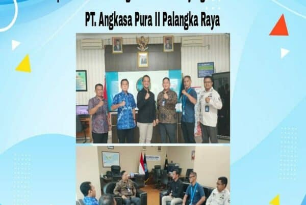 Kepala BNNP Kalteng Menerima Kunjungan Koordinasi PT. Angkasa Pura II Palangka Raya