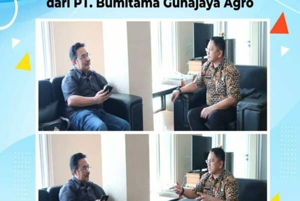 Kepala BNNP Kalteng Menerima Kunjungan dari PT. Bumitama Gunajaya Agro