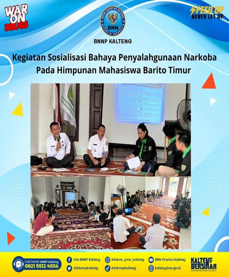 Sosialisasi Bahaya Narkoba Pada Himpunan Mahasiswa Barito Timur Sosialisasi Bahaya Narkoba Pada Himpunan Mahasiswa Barito Timur