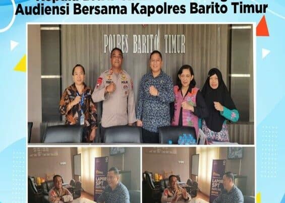Kepala BNNP Kalimantan Tengah Audiensi Bersama Kapolres Barito Timur
