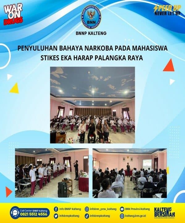 Penyuluhan Bahaya Narkoba Pada Mahasiswa Stikes Eka Harap Palangka Raya