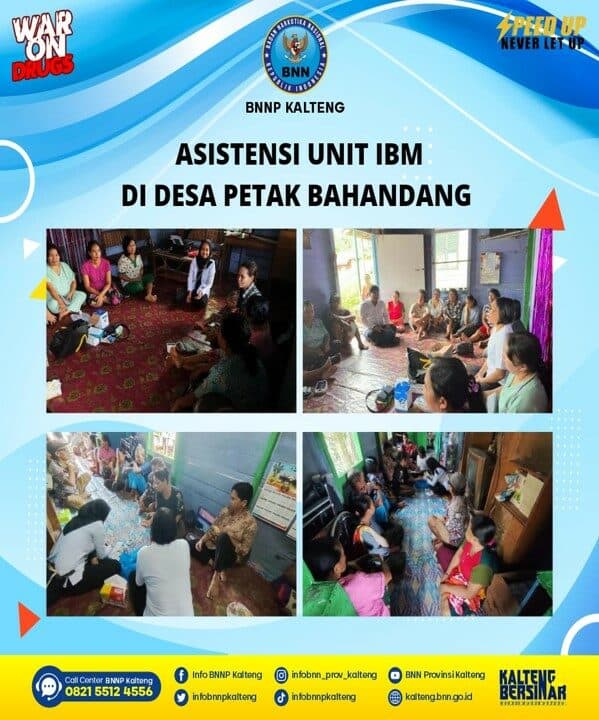 Asistensi Unit IBM di Desa Petak Bahandang