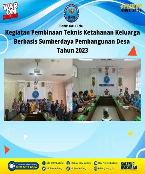 Kegiatan Pembinaan Teknis Ketahanan Keluarga Berbasis Sumberdaya Pembangunan Desa Tahun 2023
