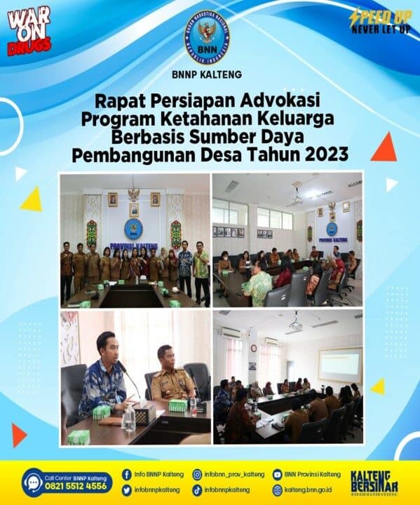 Rapat Persiapan Advokasi Program Ketahanan Keluarga Berbasis Sumber Daya Pembangunan Desa Tahun 2023