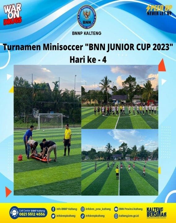 Turnamen Minisoccer BNN Junior Cup 2023 Hari Ke-4