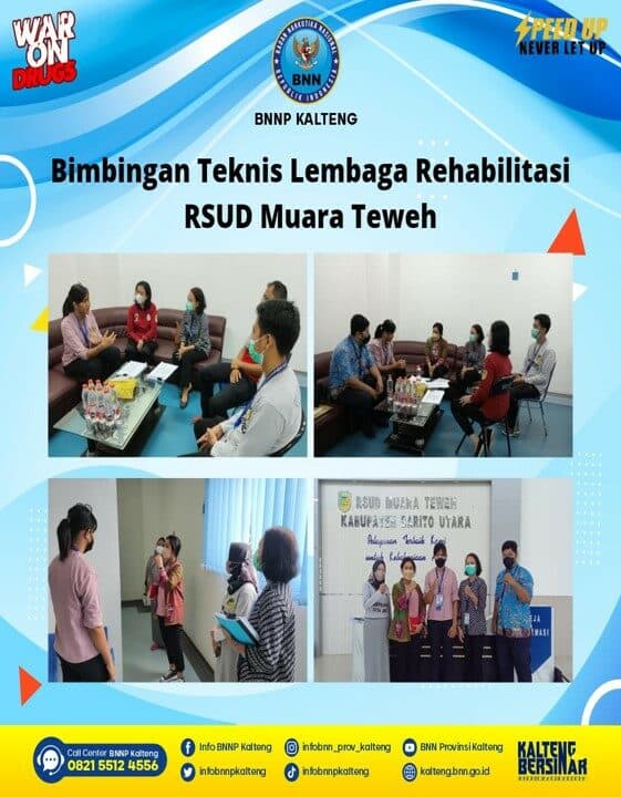 Kegiatan Bimbingan Teknis Lembaga Rehabilitasi RSUD Muara Teweh
