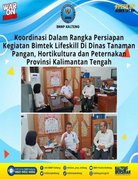 Koordinasi Dalam Rangka Persiapan Kegiatan Bimtek Lifeskill
