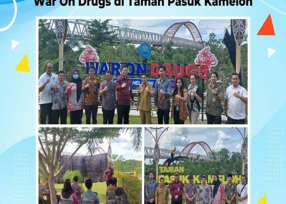 BNNP Kalteng Launching Branding War On Drugs di Taman Pasuk Kameloh