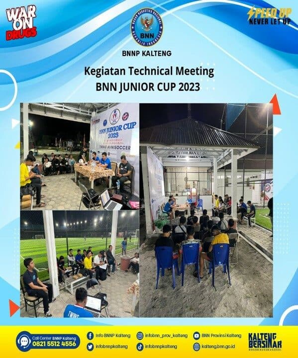 Technical Meeting Turnamen Minisoccer BNN Junior Cup 2023