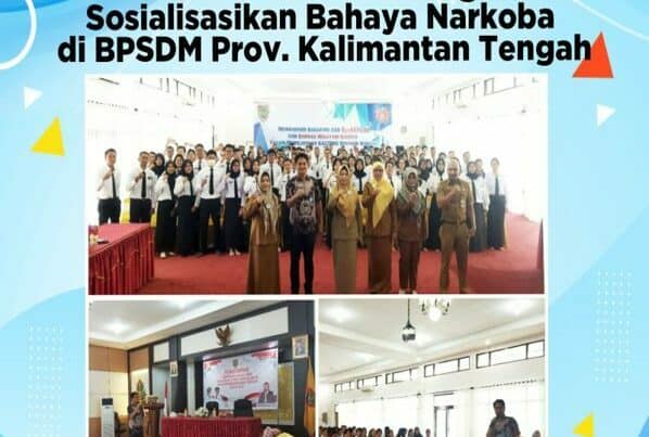 BNNP Kalimantan Tengah Sosialisasikan Bahaya Narkoba di BPSDM Provinsi Kalimantan Tengah