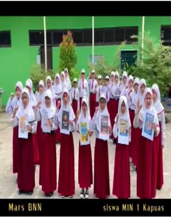 Menggelorakan Mars Bnn Di Min 1 Kapuas