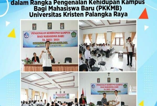 Sosialisasi Bahaya Narkoba Dalam Rangka Pengenalan Kehidupan Kampus Bagi Mahasiswa Baru (Pkkmb) Universitas Kristen Palangka Raya