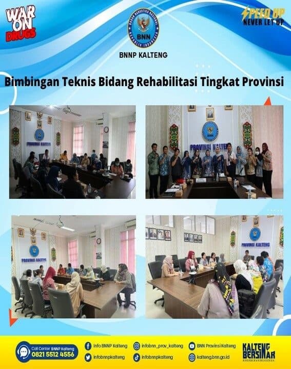 Bimbingan Teknis Bidang Rehabilitasi Tingkat Provinsi