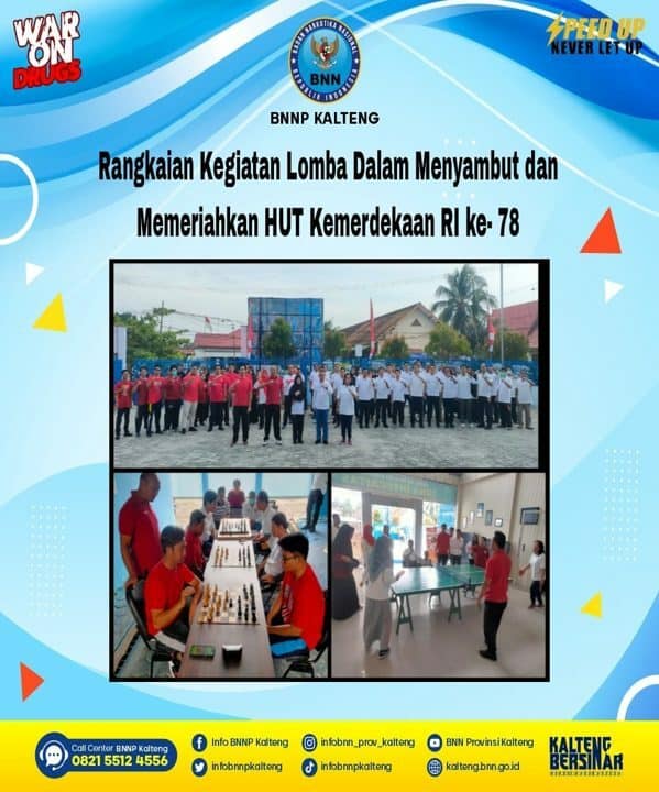 Rangkaian Lomba dalam Rangka Menyambut dan Memeriahkan HUT Kemerdekaan RI Ke- 78