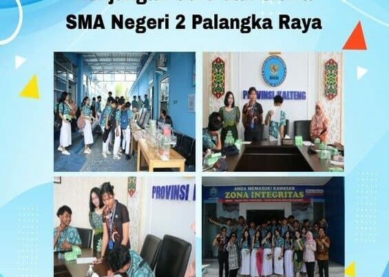Kunjungan Guru dan Siswa SMA Negeri 2 Palangka Raya