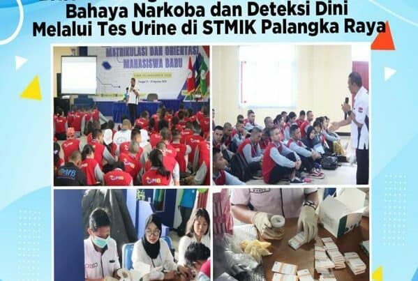 Bnnp Kalteng Melaksanakan Sosialisasi Bahaya Narkoba dan Deteksi Dini Melalui Tes Urine di Stmik Palangka Raya