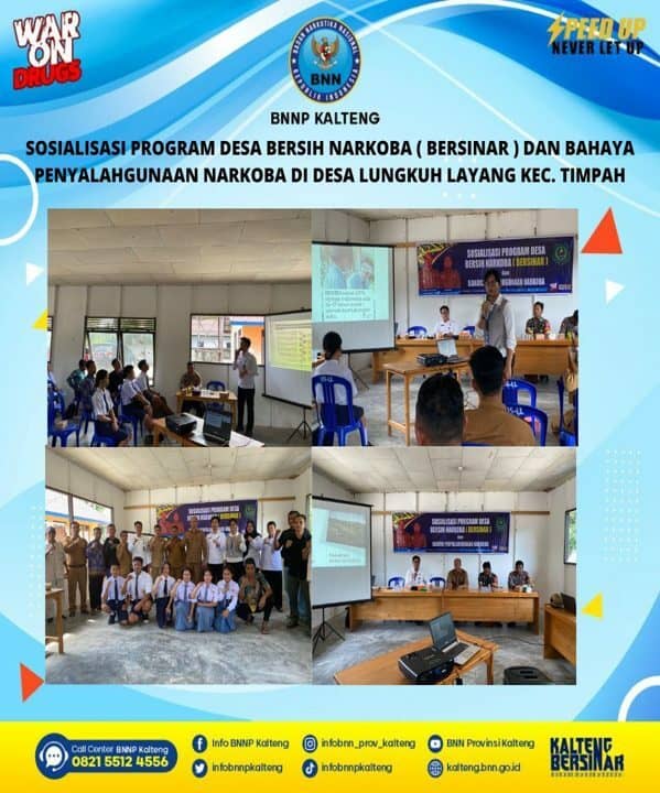 Sosialisasi Program Desa Bersih Narkoba ( Bersinar ) dan Bahaya Penyalahgunaan Narkoba