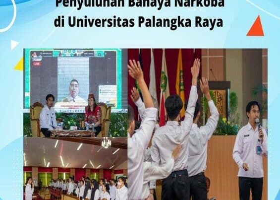 Penyuluhan Bahaya Narkoba di Universitas Palangka Raya