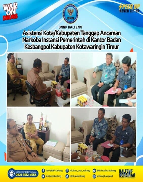 Asistensi Kota/Kabupaten Tanggap Ancaman Narkoba Pada Instansi Pemerintah