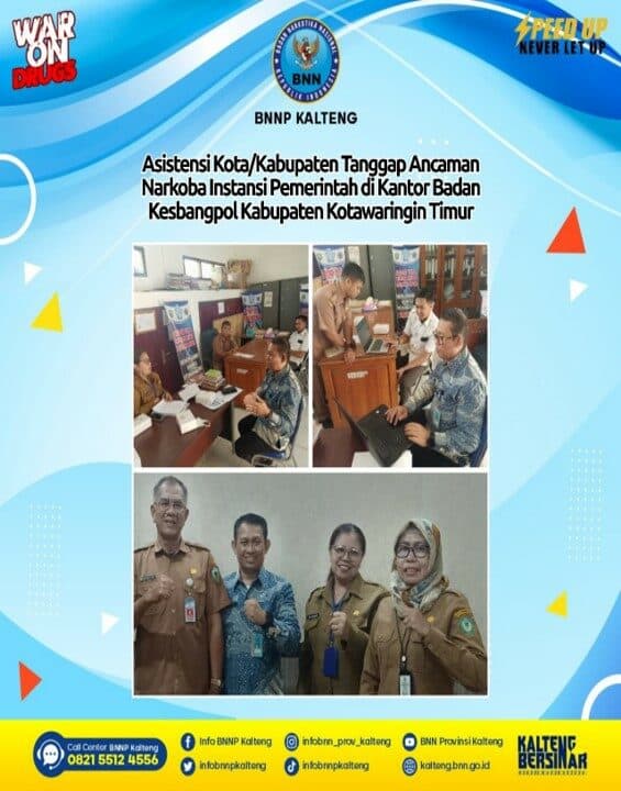 Asistensi Kota/Kabupaten Tanggap Ancaman Narkoba Pada Instansi Pemerintah